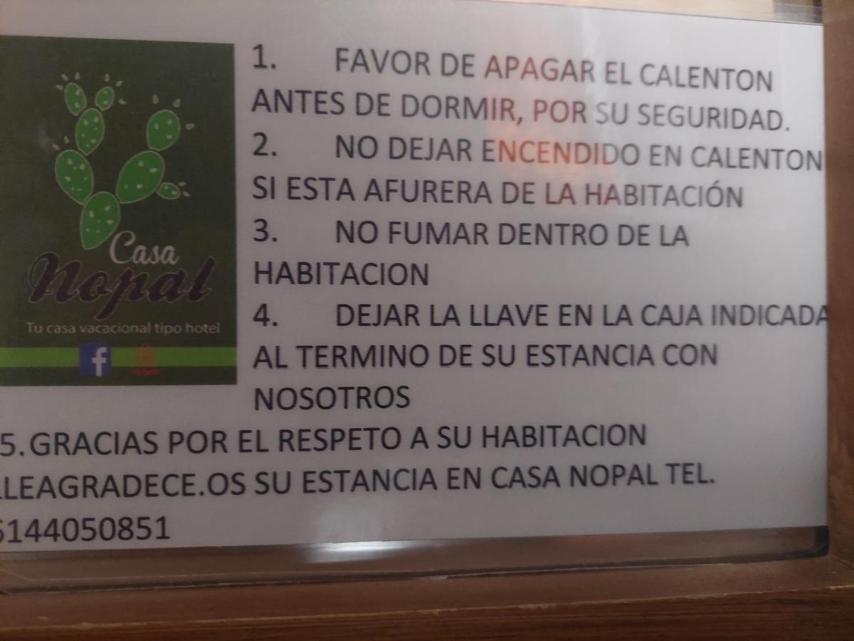 Casa Nopal Tu Casa Vacacional Tipo Hotel Creel Dış mekan fotoğraf